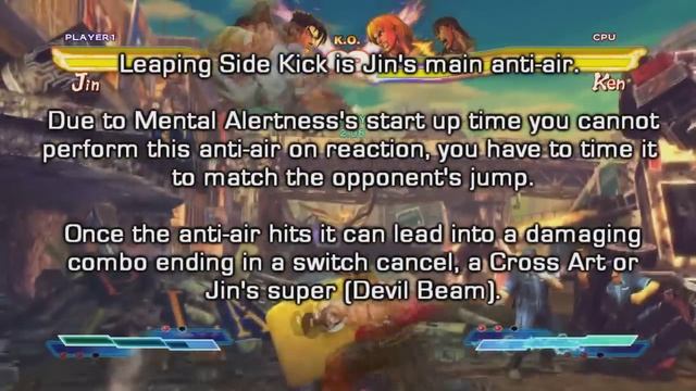 Street Fighter X Tekken - Jin Tutorial смотреть онлайн