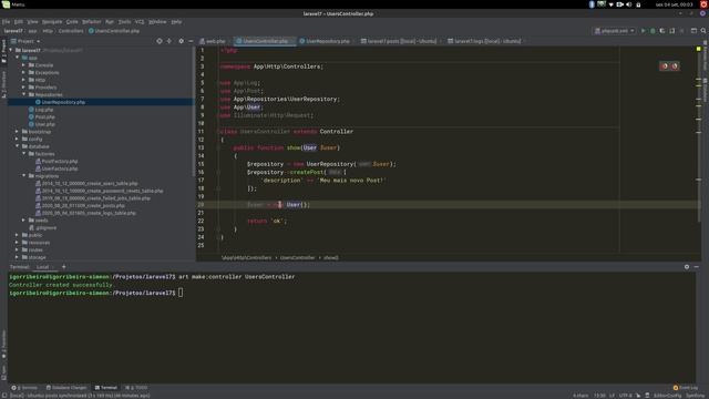 Laravel 7 - Service Providers e Injeção de Dependências смотреть онлайн