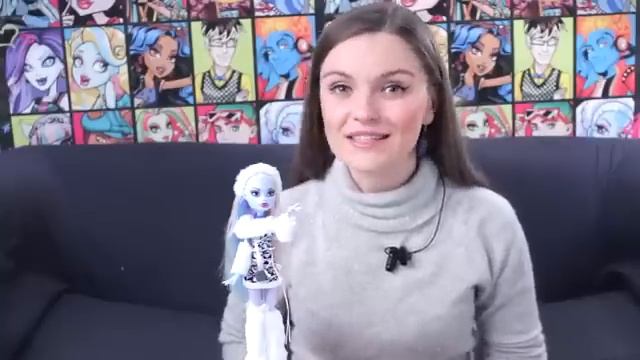 Abbey Bominable Basic Эбби Боминейбл Базовая Monster High Обзор и Распаковка Review V7988 смотреть онлайн