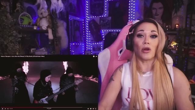 American Reacts to Voice of Baceprot - God, Allow Me (Please) To Play Music | Just Jen Reacts смотреть онлайн