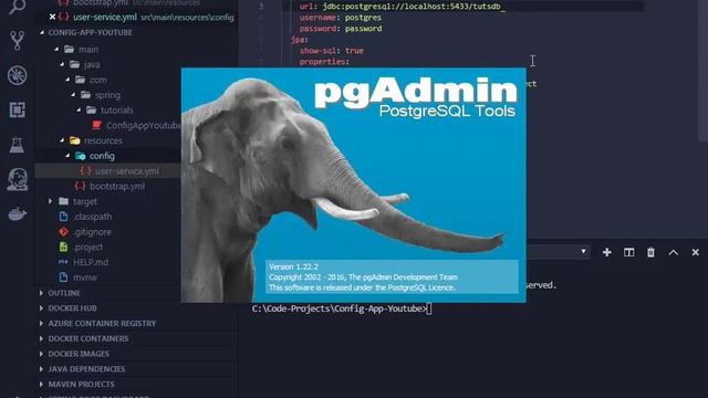 Connecting Spring Boot App to Spring Cloud Config Server (first part) смотреть онлайн