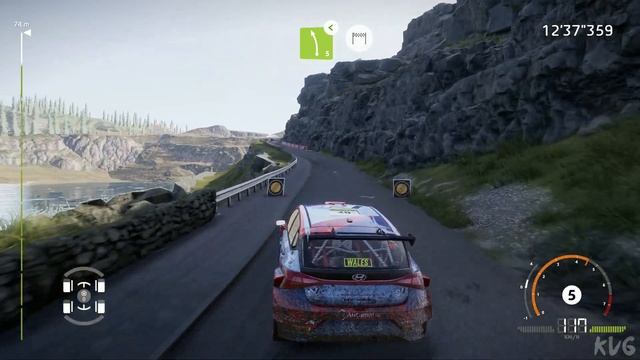 WRC Generations - Dyfi Reverse (Wales Rally GB) - Gameplay (PC UHD) [4K60FPS]