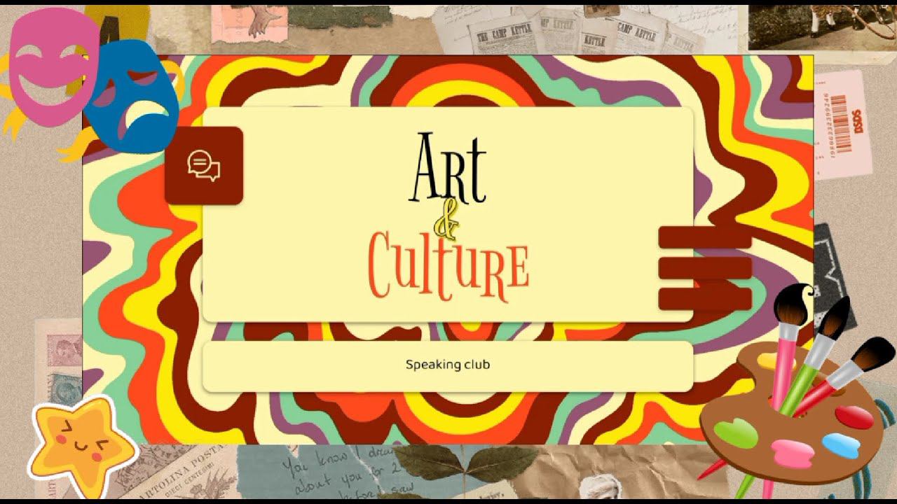 RED School online: Speaking Club "Art and Culture"