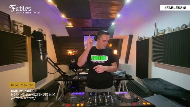 Dmitry Rubus - 'Morning Sun' at Fables Radio Ep. 218 | Ferry Tayle смотреть онлайн