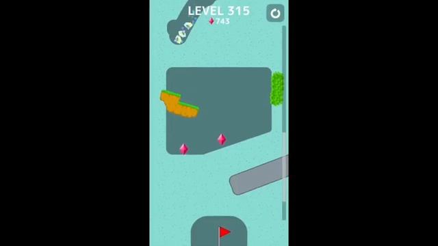 Golf Nest - Dig Your Way Out! Levels 311 - 320. 3 Stars Walkthrough. смотреть онлайн