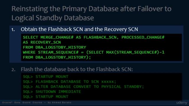 Oracle 12C Data Guard Administration - Perform Role Transition Failover смотреть онлайн