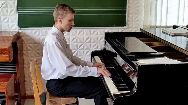 Павел Глотов, 15 лет, 7 класс " общее фортепиано", Хоровая школа мальчиков и юношей " Молодость" смотреть онлайн