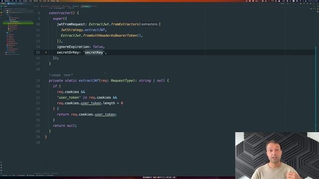Nest.js Browser Cookie based authentication with Passport JWT смотреть онлайн