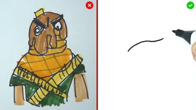 DOs & DON'Ts - Drawing FORTNITE In 1 Minute CHALLENGE! смотреть онлайн