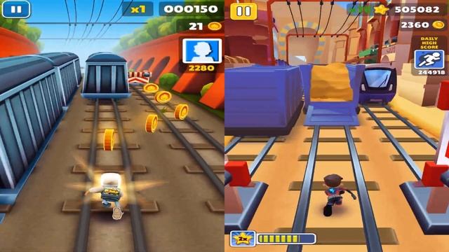 Evolution of Subway Surfers Games 2012 - 2022 - Cairo Super Runner Fernando All Characters Unlocked смотреть онлайн