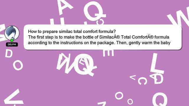 How to prepare similac total comfort formula? смотреть онлайн