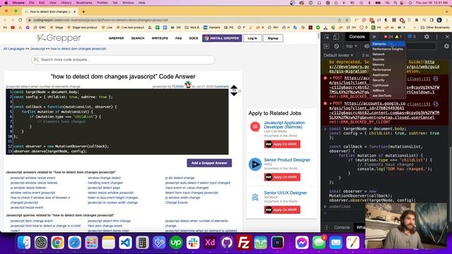 How to detect changes in the DOM with MutationObserver (copy & paste example) смотреть онлайн