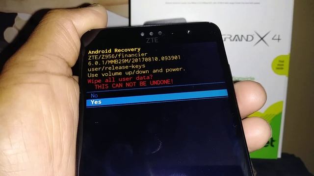 ZTE GRAND X 4 Hard Reset Factory Reset with external key | How to reset when don't know the passwor смотреть онлайн