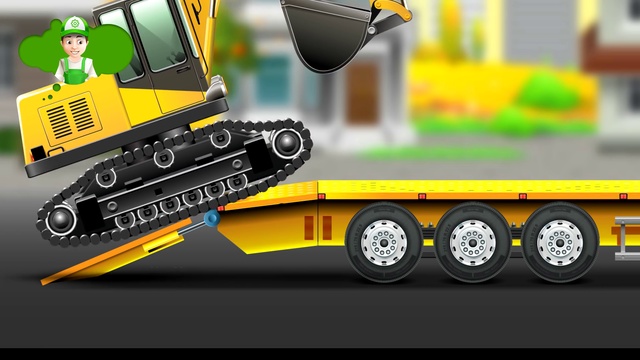 Эвакуатор спешит на помощь - Мультики про машинки - Развивающий мультик про Эвакуатор смотреть онлайн