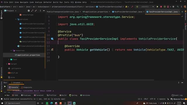 Spring Tutorial - 9 - Profiles on Annotated Beans смотреть онлайн