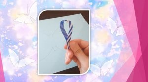 Объёмная аппликация из цветной бумаги «Бабочка»