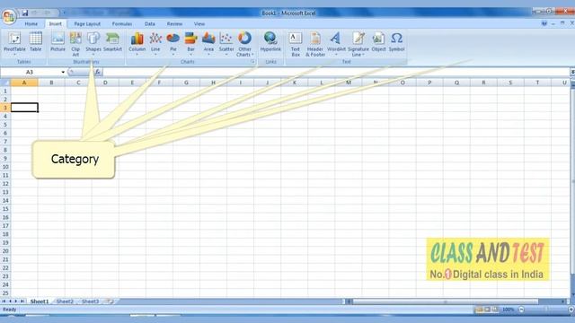 Excel 3 A Introduction of Ms Excel 2007 Screen смотреть онлайн