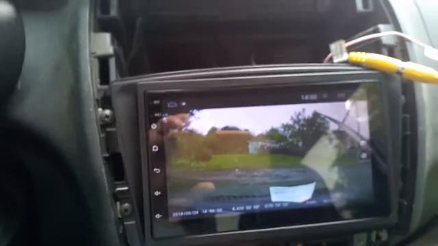 Подключение камеры заднего вида.