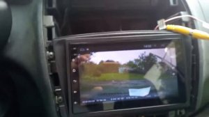 Подключение камеры заднего вида.