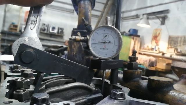 Регулировка форсунок ДВС CUMMINS NTA 855 от SHANTUI SD 23 смотреть онлайн