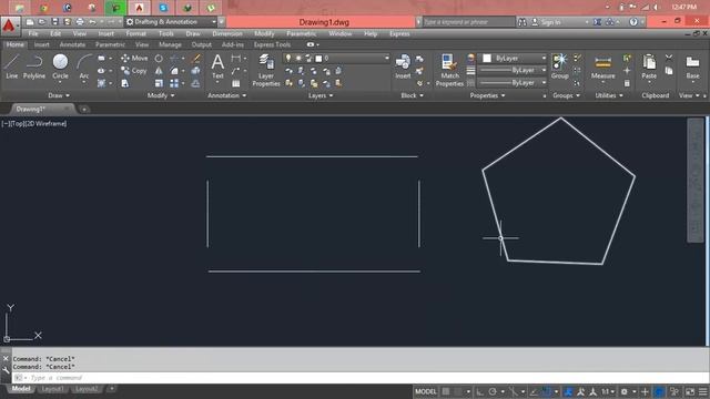 AutoCAD Mechanical Easy way Basic Tutorial for Beginners Part 1 by Imran Lesson 48 смотреть онлайн