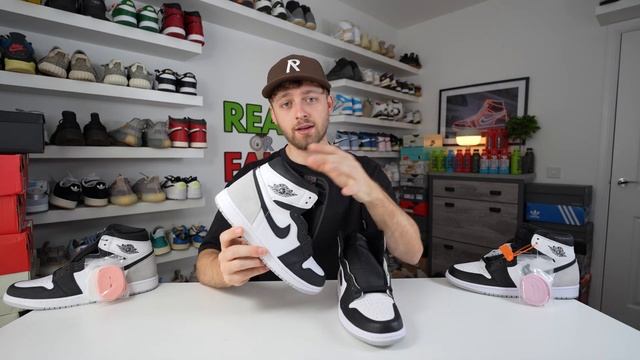 REAL VS FAKE! NIKE AIR JORDAN 1 HIGH OG BLEACHED CORAL (STAGE HAZE) SNEAKER COMPARISON! смотреть онлайн