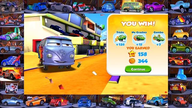 Cars 3 ... 2 ... 1 ... GO !!! ( Racing from game - CARS - FAST AS LIGHTNING ) смотреть онлайн