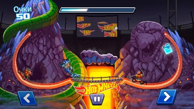 Как Открыть Новую Машину ТУРБО Хот Вилс в игре Драйв Ахед - победи Склета, Дракона и Тачку Колесо смотреть онлайн