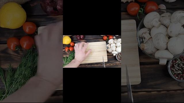 Как правильно нарезать грибы! смотреть онлайн