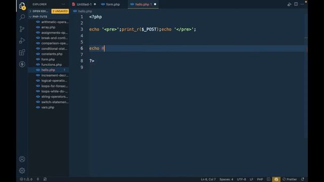 PHP - Form Handling & Superglobals смотреть онлайн