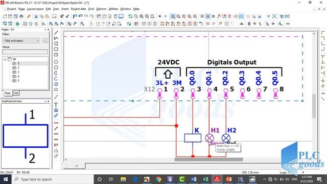 Tutorial on S7-1200 TIA PORTAL Negative Assignment, Set, Reset output bit logic instructions смотреть онлайн