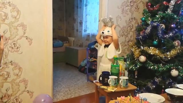 Внуку Славику 4 года 2015.01.05.(Пятлин-Печора) смотреть онлайн