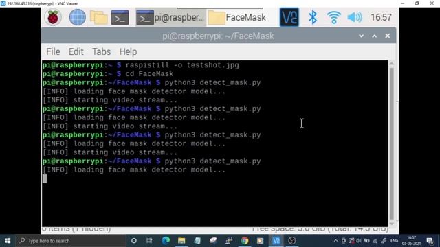 Raspberry Pi based Face Mask Detection using OpenCV смотреть онлайн