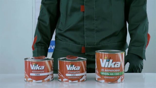 Новинка: акриловая эмаль VIKA AK-1305