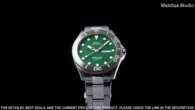 Mido Ocean Star 200C Green Diving Watch смотреть онлайн
