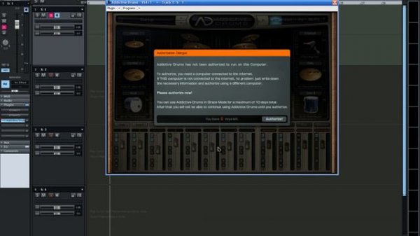 addictive drums + samplitude