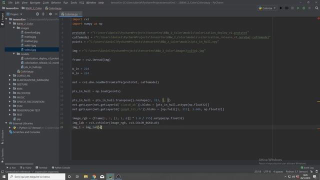 Rete Neurale Colora da Sola le Immagini in Bianco e Nero - OpenCV Python3 Tutorial смотреть онлайн