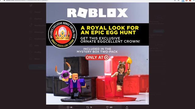 HOW TO GET THE "Ornate Eggcellent Crown" In ROBLOX!! [PROMO CODE] смотреть онлайн