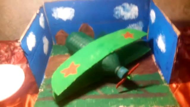 Военный самолёт(какая красивая поделка) смотреть онлайн