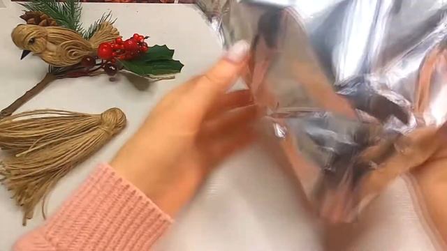 Как можно сделать птичек из джута, веревки или ниток. смотреть онлайн