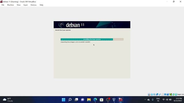 how to install debian 11 on virtualbox | how to download and install debian 11 смотреть онлайн