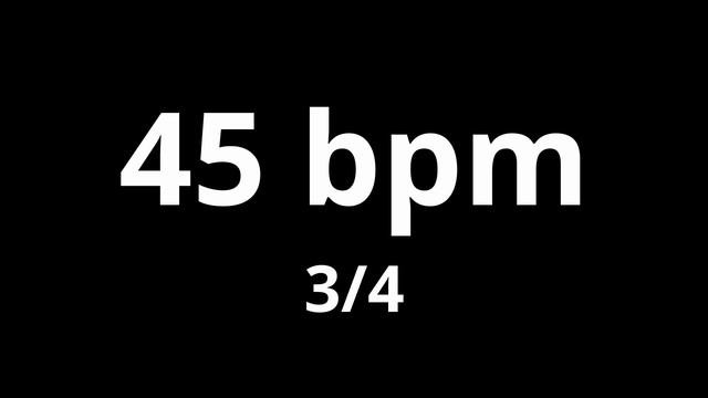 45 bpm tempo ' drum beat ' metronome 3/4 смотреть онлайн
