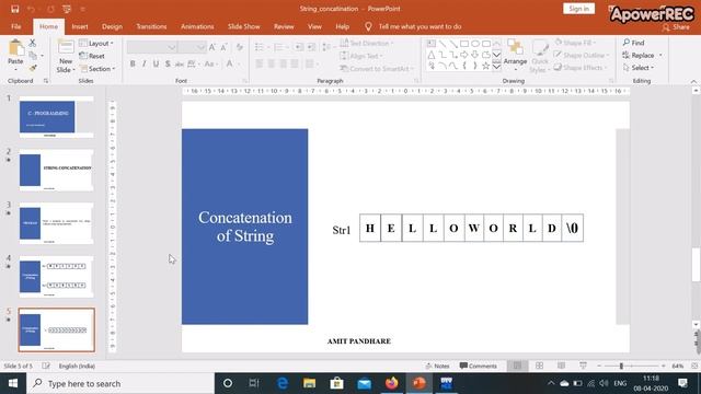 Concatenation without using string function in C Programming (Hindi) смотреть онлайн