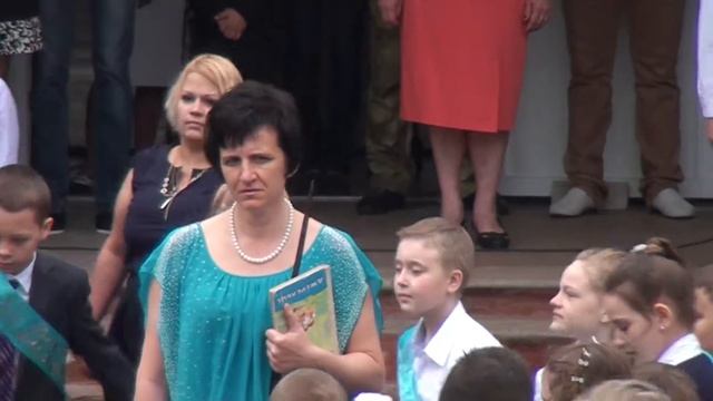 Последний звонок 29.05.2015 ОШ 50 Макеевка Танец Первый учитель Прощание с Начальной школой смотреть онлайн