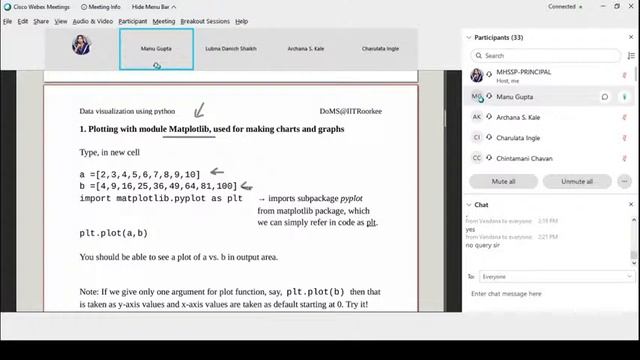 FDP-Python Programmin-Day 3-Afternoon смотреть онлайн