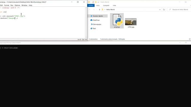 Leer y Visualizar una imagen | OpenCV - Python смотреть онлайн
