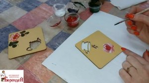 Мастер-класс по свободно-кистевой росписи Поважья