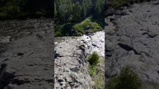 Порог Ревун на р. Исеть. Красоты Урала. смотреть онлайн