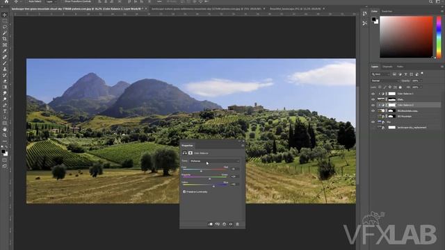 VFXLAB || Mattepainting: Замена неба смотреть онлайн