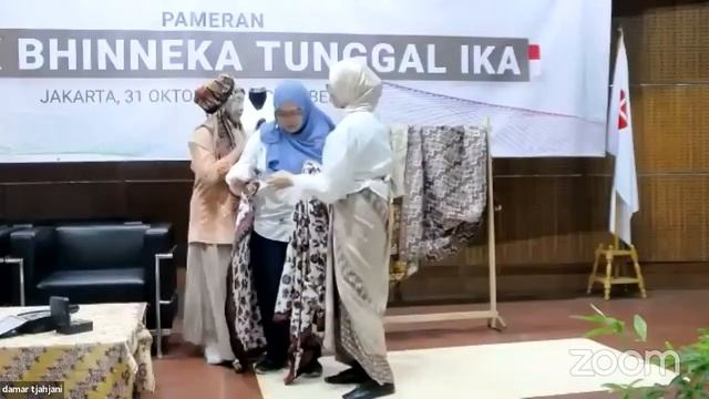 Workshop Dan Pameran Batik Bhinneka Tunggal Ika Hari Ke 2 Sesi 2